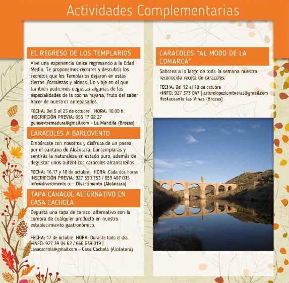 Otoño de sabores 2015 - Alcántara