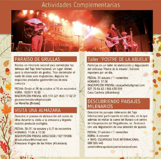 Otoño de sabores 2015 - Carbajo