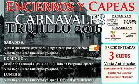 Cartel Capeas Trujillo