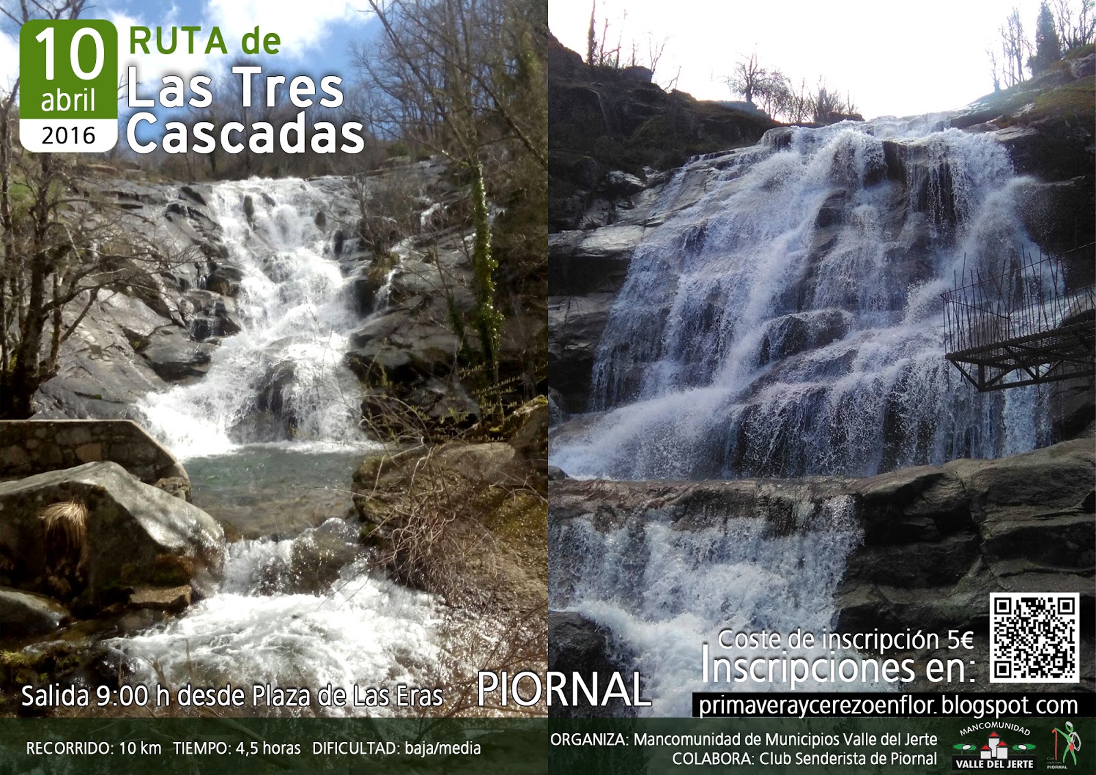 Ruta de las tres cascadas-Valle del Jerte 2016