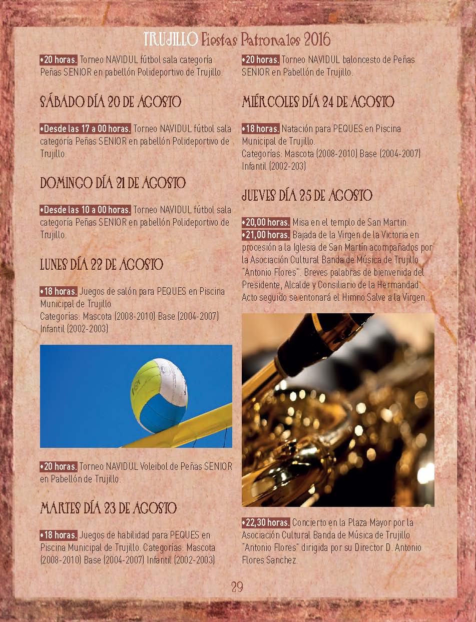 Fiestas Patronales de Trujillo 2016 _2