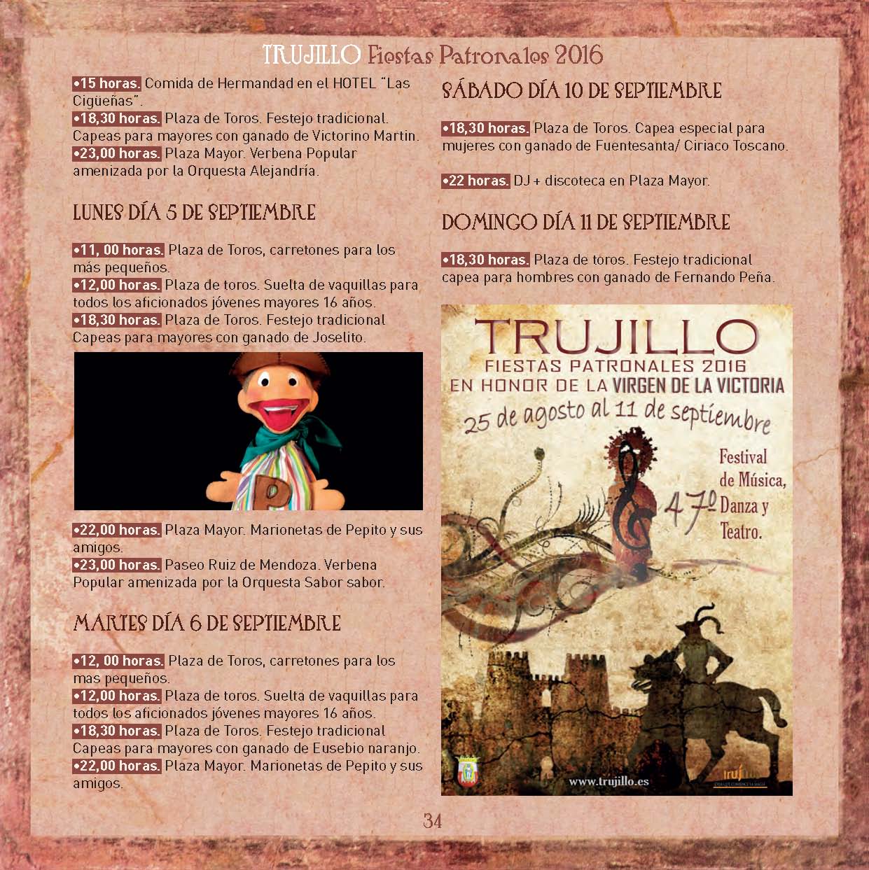 Fiestas Patronales de Trujillo 2016 _7